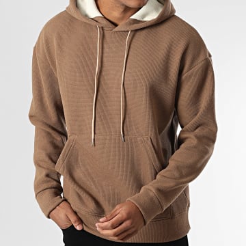 Uniplay - Sweat Capuche Beige Foncé