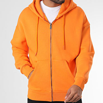 Classic Series - Sweat Zippé Capuche Orange