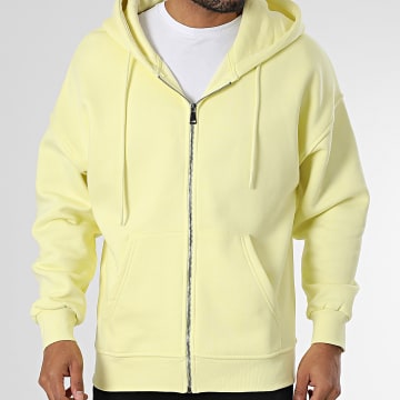 Classic Series - Sweat Zippé Capuche Jaune