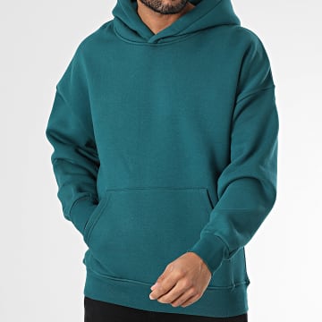 Classic Series - Sudadera con capucha azul petróleo
