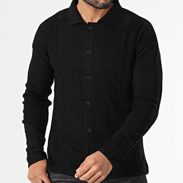 Classic Series - Chemise Manches Longues Noir