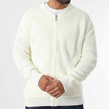 Classic Series - Gilet Zippé Blanc