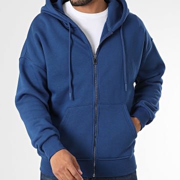 Classic Series - Sweat Zippé Capuche Bleu Marine