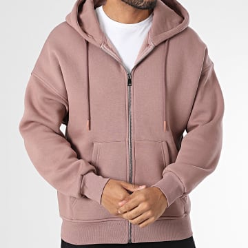 Classic Series - Sweat Zippé Capuche Violet