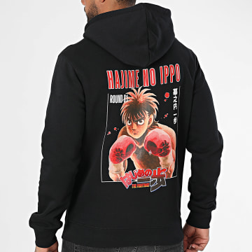 Hajime No Ippo - Sudadera Redonda 01 Negro