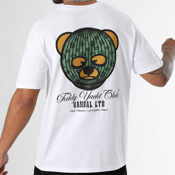Teddy Yacht Club - Tee Shirt Oversize Large Vandal White Green