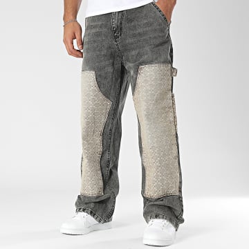 2Y Premium - Jean Regular Gris Anthracite Beige