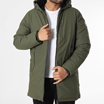Classic Series - Laurel Kapuzenparka Khaki Grün