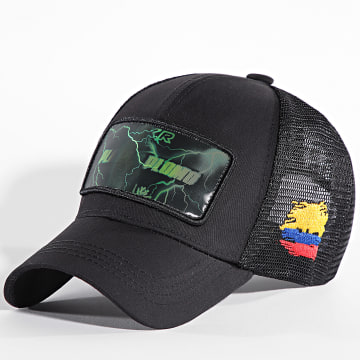 Classic Series - Casquette Trucker Plata O Plomo HLGRM Noir Vert