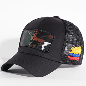 Classic Series - Casquette Trucker Plata O Plomo HLGRM Noir Orange
