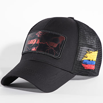 Classic Series - Casquette Trucker Plata O Plomo HLGRM Noir Rouge