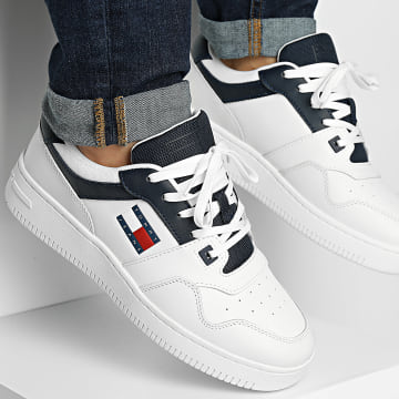 Tommy Jeans - Baskets Retro Basket Essential 1395 Navy