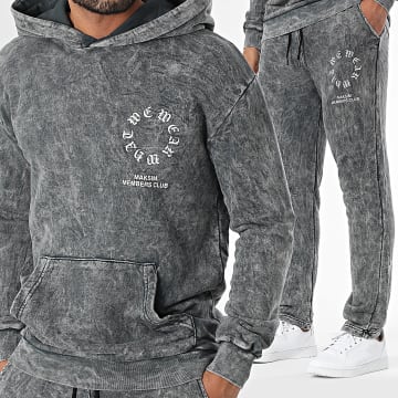 Classic Series - Ensemble De Survetement Gris Anthracite Chiné