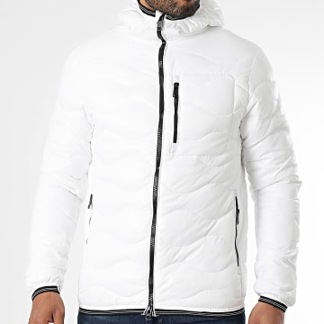KZR - Doudoune Capuche Blanc