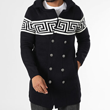 Classic Series - Gilet Long Bleu Marine