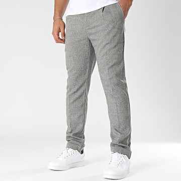 Frilivin - Pantalones gris brezo