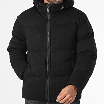 Frilivin - Chaqueta negra con capucha