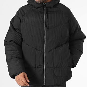 Frilivin - Chaqueta negra con capucha