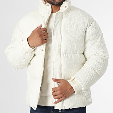 Frilivin - Abrigo beige claro