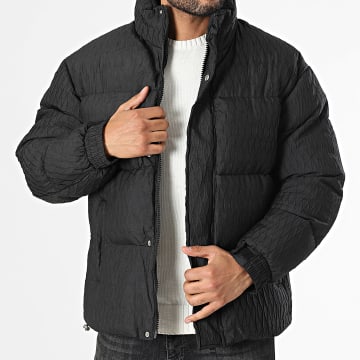 Frilivin - Chaqueta de plumón negra