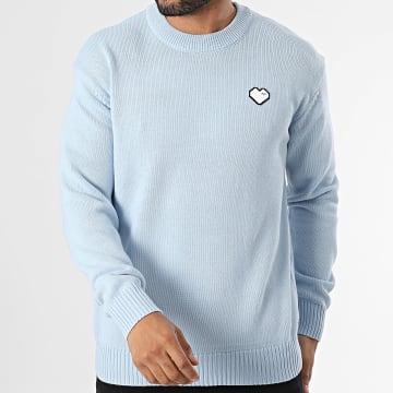 Frilivin - Pull Bleu Clair