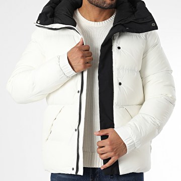KZR - Doudoune Capuche Blanc