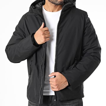 KZR - Veste Zippée Capuche Noir