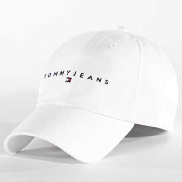 Tommy Jeans - Casquette Linear Logo 2958 Blanc