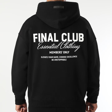 Final Club - Big Back Hoodie Negro