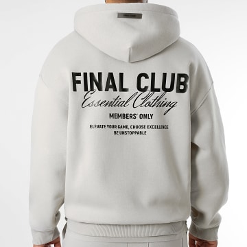 Final Club - Big Back Hoodie Gris