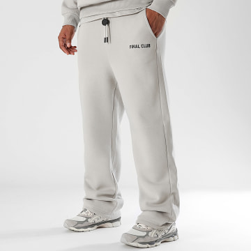 Final Club - Pantalones Jogging Frente Pequeño Gris