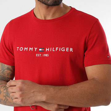 Tommy Hilfiger - Tee Shirt Logo 1797 Rouge