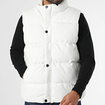 Classic Series - Chaqueta de pluma sin mangas Blanca
