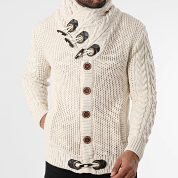 Classic Series - Gilet Col Amplified Beige