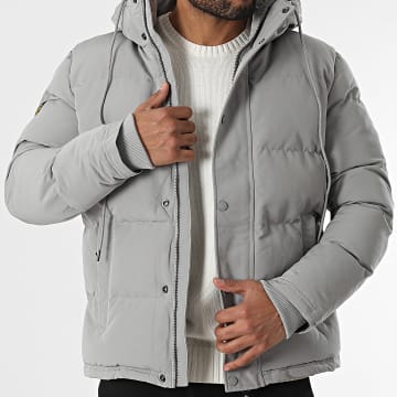 Superdry - Everest M5011743A Chaqueta con capucha Gris