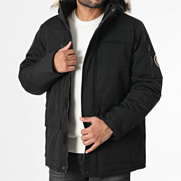 Classic Series - Parka Capuche Capucka Noir