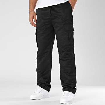 Ikao - Pantalones cargo negros