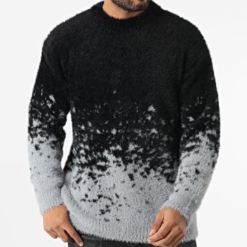 Ikao - Pull Gris Noir