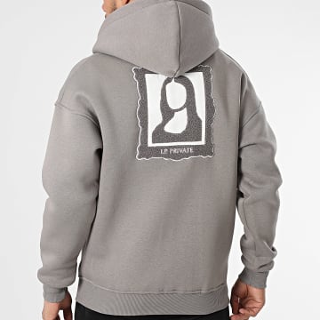 Ikao - Sweat Zippé Capuche Gris