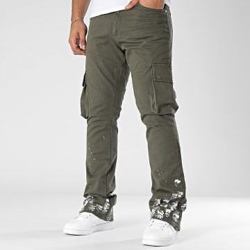Ikao - 534 Vaqueros Cargo Verde Caqui
