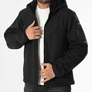 BOSS - Veste Zippée Capuche Zem 50515100 Noir