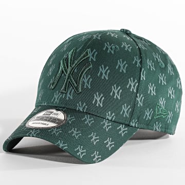 New Era - Casquette Team Monogram 9Forty NY 60580848 Vert Bouteille