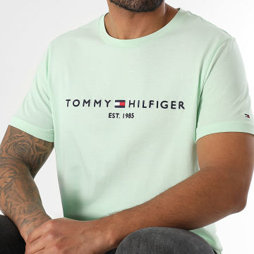 Tommy Hilfiger - Tee Shirt Logo 1797 Vert Clair