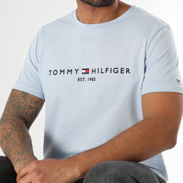 Tommy Hilfiger - Tee Shirt Logo 1797 Bleu Clair