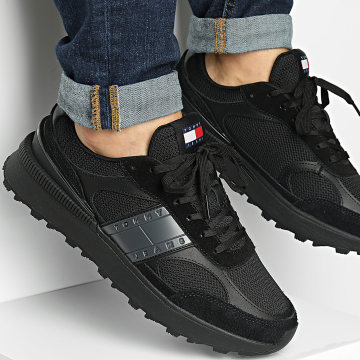 Tommy Jeans - Baskets Technical Runner Essential 1537 Black