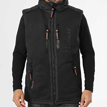 Geographical Norway - Abrigo sin mangas Vitchwood Negro