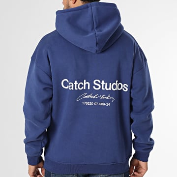 Ikao - Sweat Capuche Bleu Marine