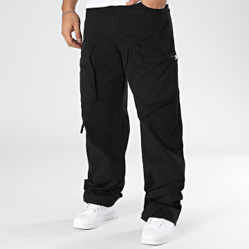 Ikao - Pantalones cargo negros