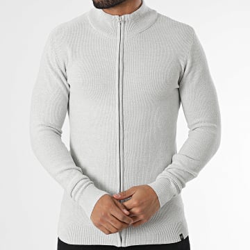 Classic Series - Gilet Zippé Marland 35-717 Gris Clair
