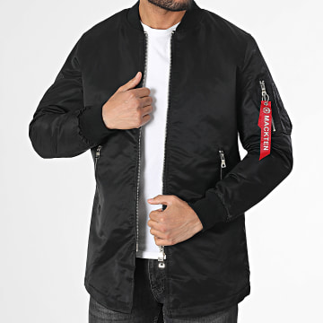 Mackten - Veste Longue Noire